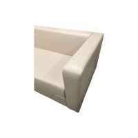 Диван Мягкий офис Аполло двухместный кремовый АП201КРМ