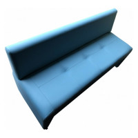 Диван Мягкий офис Ритм трехместный голубой РТ301ГЛ