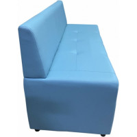 Диван Мягкий офис Ритм трехместный голубой РТ301ГЛ