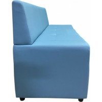 Диван Мягкий офис Ритм трехместный голубой РТ301ГЛ