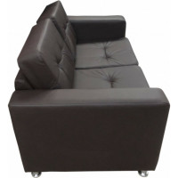 Диван Мягкий офис Офис Классик с механизмом двухместный шоколадный ОК201ШК_MH
