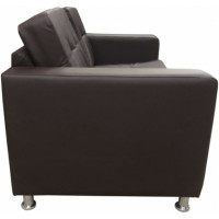 Диван Мягкий офис Офис Классик с механизмом двухместный шоколадный ОК201ШК_MH