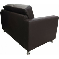 Диван Мягкий офис Офис Классик с механизмом двухместный шоколадный ОК201ШК_MH