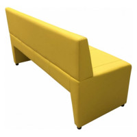 Диван Мягкий офис Ритм трехместный желтый РТ301ЖЛТ