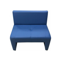 Диван Мягкий офис Ритм одноместный синий РТ101СН