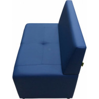 Диван Мягкий офис Ритм одноместный синий РТ101СН