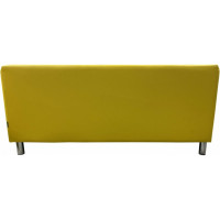 Секция дивана Мягкий офис Офис Комфорт двухместная желтая ОФК601ЖЛТ