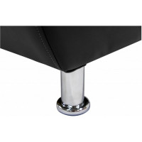 Секция дивана Мягкий офис Классик одноместная черная КЛ501ЧН