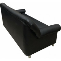 Диван Мягкий офис с механизмом трехместный черный МО301ЧН_MH