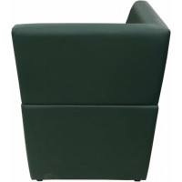 Угловая секция Мягкий офис Ритм зеленая РТ801ЗЛ
