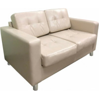 Диван Мягкий офис Офис Классик двухместный кремовый ОК202КРМ