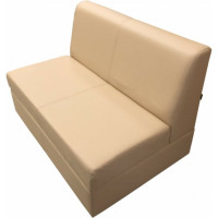 Секция дивана Мягкий офис Кардинал двухместная бежевая КРД601БЖ
