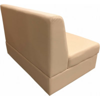 Секция дивана Мягкий офис Кардинал двухместная бежевая КРД601БЖ