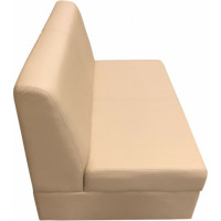 Секция дивана Мягкий офис Кардинал двухместная бежевая КРД601БЖ