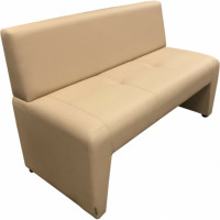 Диван Мягкий офис Ритм двухместный песочный РТ201ПС