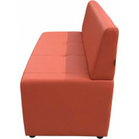 Диван Мягкий офис Ритм Oregon 23 двухместный морковный РТ201МРК