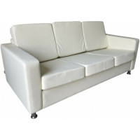 Диван Мягкий офис Артур трехместный кремовый АРТ303КРМ