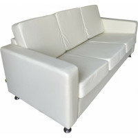 Диван Мягкий офис Артур трехместный кремовый АРТ303КРМ