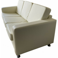 Диван Мягкий офис Артур трехместный кремовый АРТ303КРМ