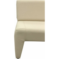 Диван Мягкий офис Ритм двухместный бежевый РТ201БЖ