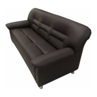 Диван Мягкий офис с механизмом трехместный шоколадный МО301ШК_MH
