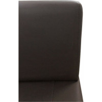 Диван Мягкий офис Ритм одноместный шоколадный РТ101ШК