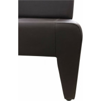 Диван Мягкий офис Ритм одноместный шоколадный РТ101ШК