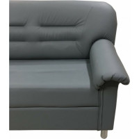 Диван Мягкий офис трехместный серый МО301СР