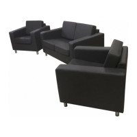 Комплект Мягкий офис Артур черный КОМАРТ401ЧН