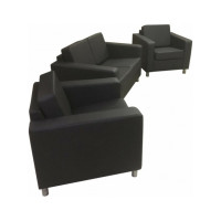 Комплект Мягкий офис Артур черный КОМАРТ401ЧН