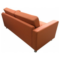 Диван Мягкий офис Офис Классик с механизмом трехместный оранжевый ОК301ОР_MH