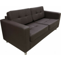 Диван Мягкий офис Офис Классик с механизмом трехместный шоколадный ОК301ШК_MH
