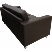 Диван Мягкий офис Офис Классик с механизмом трехместный шоколадный ОК301ШК_MH