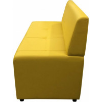 Диван Мягкий офис Ритм двухместный правый желтый РТRT201ЖЛТ
