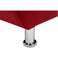 Секция дивана Мягкий офис Классик одноместная красная КЛ501КР