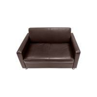 Диван Мягкий офис Офис Классик Мини двухместный коричневый ОКМН203КОР