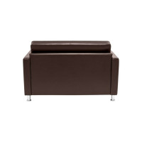Диван Мягкий офис Офис Классик Мини двухместный коричневый ОКМН203КОР
