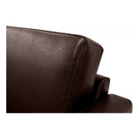 Диван Мягкий офис Офис Классик Мини двухместный коричневый ОКМН203КОР