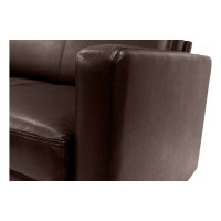 Диван Мягкий офис Офис Классик Мини двухместный коричневый ОКМН203КОР