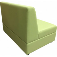 Секция дивана Мягкий офис Кардинал двухместная салатовая КРД601СЛТ