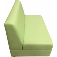 Секция дивана Мягкий офис Кардинал двухместная салатовая КРД601СЛТ