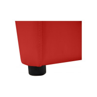 Диван Мягкий офис Ритм двухместный красный РТ201КР