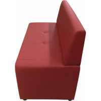 Диван Мягкий офис Ритм двухместный красный РТ201КР