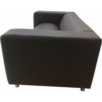 Диван Мягкий офис Офис Комфорт двухместный шоколадный ОФК201ШК