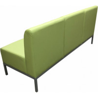 Диван Мягкий офис Компакт трехместный салатовый МТКОМ301СЛТ