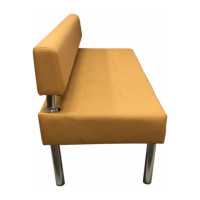 Секция дивана Мягкий офис Сатурн трехместная горчичная СТР701ГРЧ