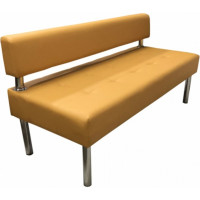 Секция дивана Мягкий офис Сатурн трехместная горчичная СТР701ГРЧ