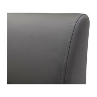 Секция дивана Мягкий офис Классик двухместная серая КЛ601СР