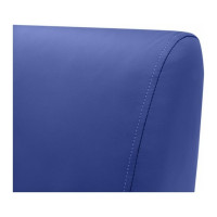 Секция дивана Мягкий офис Классик одноместная синяя КЛ501СН