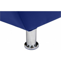 Секция дивана Мягкий офис Классик одноместная синяя КЛ501СН